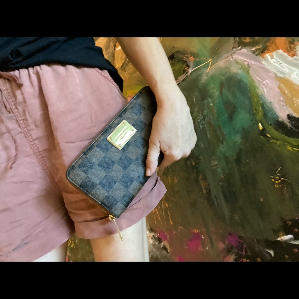 Michael Kors checkered Wallet